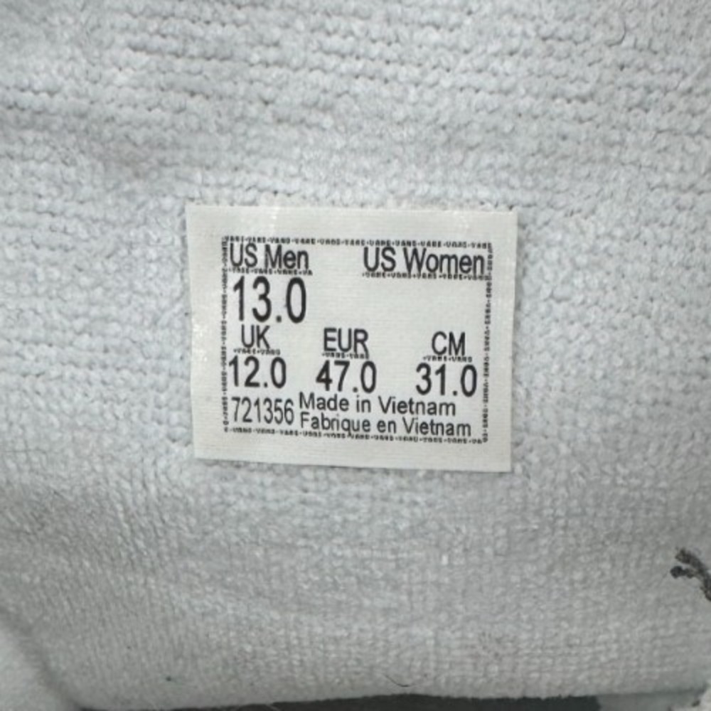 Vans Sk8-Hi 721356 Mens Sneaker 13 Cloud White High Top Lace Up Skateboard Shoes - Picture 9 of 11